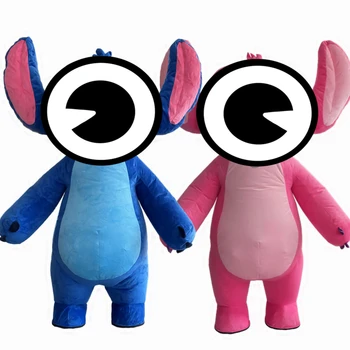 Maßgeschneidertes Maskottchen-Aufblaskostüm für Halloween-Rollenspiele, Eltern-Kind-Aktivitäten