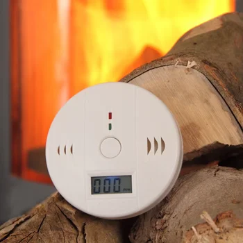 Kohlenmonoxid Alarm Rauch Alarm Co Detektor LCD Display Alarm Hause Drahtlose Toxische Gas Leck Detektor Feuer