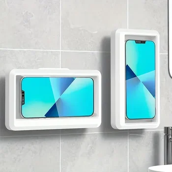 360-Grad-Drehung, wasserdicht und beschlagfrei, Handyhülle für Badezimmer, Dusche, Handyhalter, wasserdicht