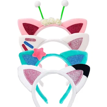Gabby Puppenhaus Stirnbänder Kinder Anime Mode Kopfbedeckung Mädchen Niedlich Süß Cartoon Kopfschmuck Kreative