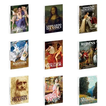 30 Blatt/Set Berühmte Künstler Serie Poster Postkarten Kunst Grußkarte Ölgemälde Wunschkarte für DIY Geschenk