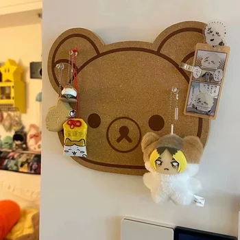 Cartoon Filzbrett Home Decor Wanddekoration Panel Filzposter an der Wand Bär Wandaufkleber Rilakkumas