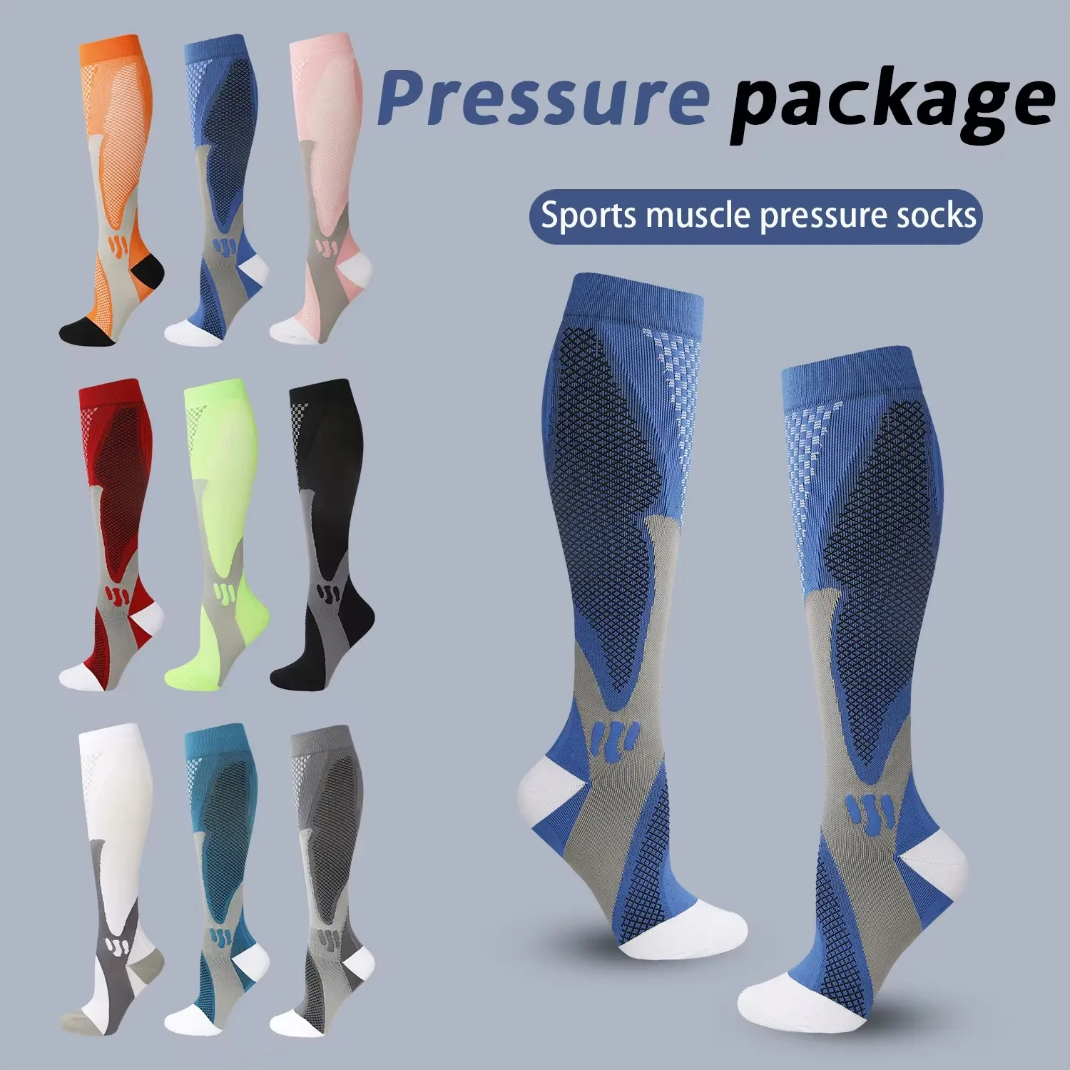 1 PAAR Kompressionssocken Sportsocken Medizinische