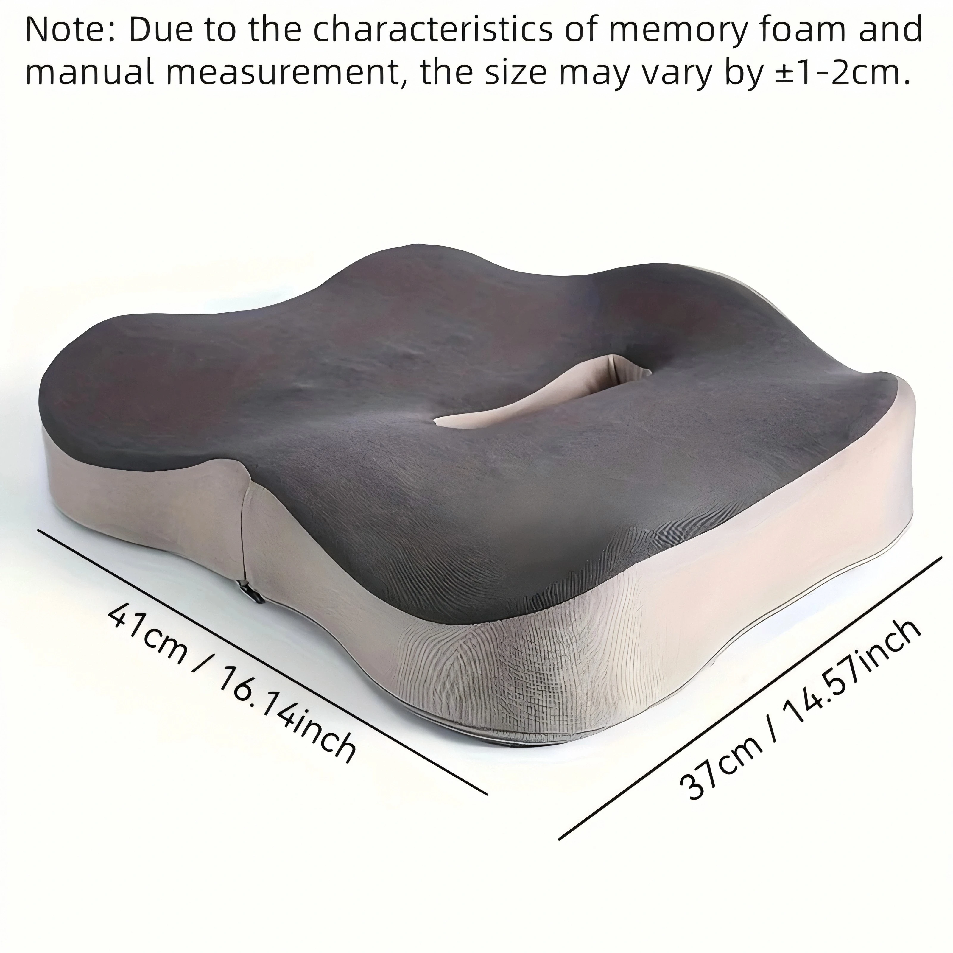 1 Stück Memory Foam-Sitzkissen – ergonomische – Bild 2