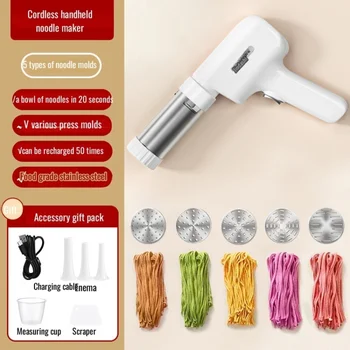 Elektrische Cordless Nudel Maker Handheld Tragbare Nudel Presse Haushaltsgeräte Outdoor Küche Hause Frühstück