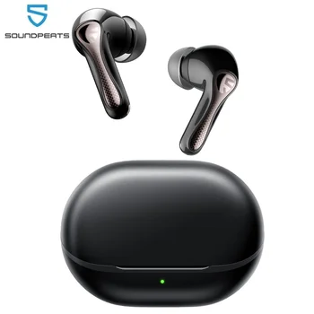 SOUNDPEATS Air5 Pro Kabellose Kopfhörer 55 dB Adaptiver Hybrid-ANC Bluetooth 5.4 Ohrhörer, Hi-Res LDAC AptX
