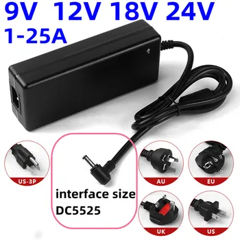 AC DC Netzteil 18V 10A Adapter 9V 12V 15V 24V 12,5A 15A 20A 25A 4A 5A 6A 6,25a 8A 8,5 A Adapter Spannung