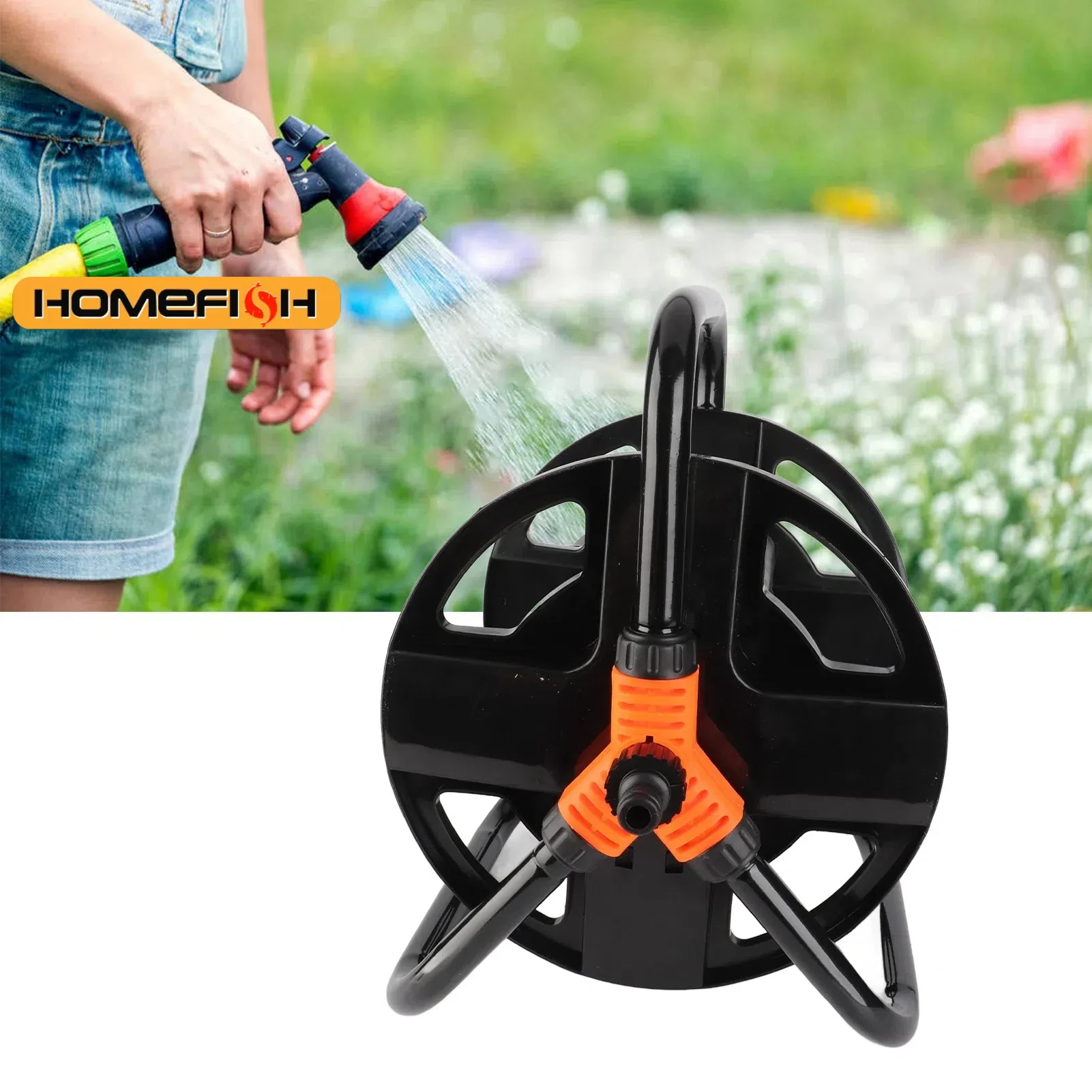 DIY Schlauchaufroller Tragbarer – Bild 3