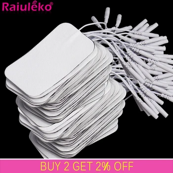 100/50/30/20P TENS EMS Elektrodenpads Gel-Patch für Elektrodenaufkleber Elektroden Akupunktur-Massagegerät
