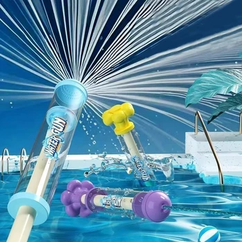 Feuerwerk Spray Wasser Pull-Back Wasserpistole Outdoor Spritzspiele für Pool Rasenaktivitäten Kinder Sommer