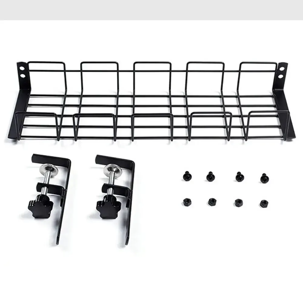 Unter dem Tisch Lagerregal Metall Kabelmanagement Tablett – Bild 6