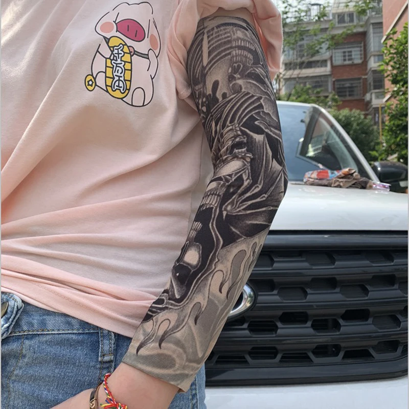 6-teilige Tattoo-Ärmel für Männer und Frauen – Bild 5