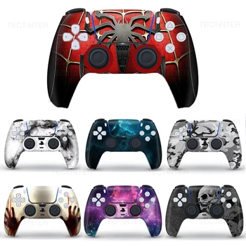 Schutzaufkleber für PS5-Controller, Gamepad, vollständiger Schutzaufkleber für PlayStation 5, Joystick