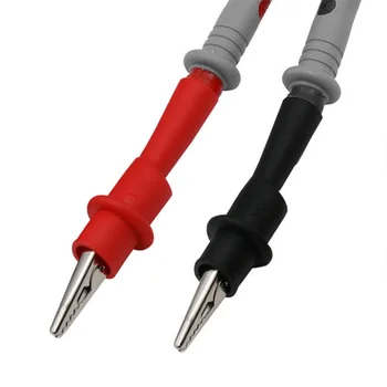 Multimeter-Tester-Zubehör, 2 Stück rote und schwarze Kabelklemmen, AC/DC 10A 1000V, für Multimeter-Werkzeug