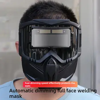 Schweißschutzausrüstung, Gesichtsschutz, automatische Verdunkelung, Schweißbrille, Arbeit, verstellbar