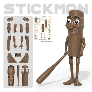 Tung Tung Sahur Figuren Spielzeug Anime Modell Actionfiguren Schreibtisch Dekoration Geschenk