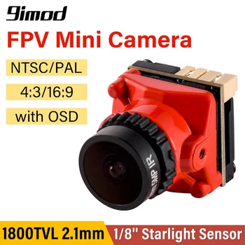 5MP FPV-Kamera 1800TVL mit 2,1mm Starlight-Sensor für RC-Renn-Drohne 1/8 Zoll Größe Nachtsicht Kompatibel