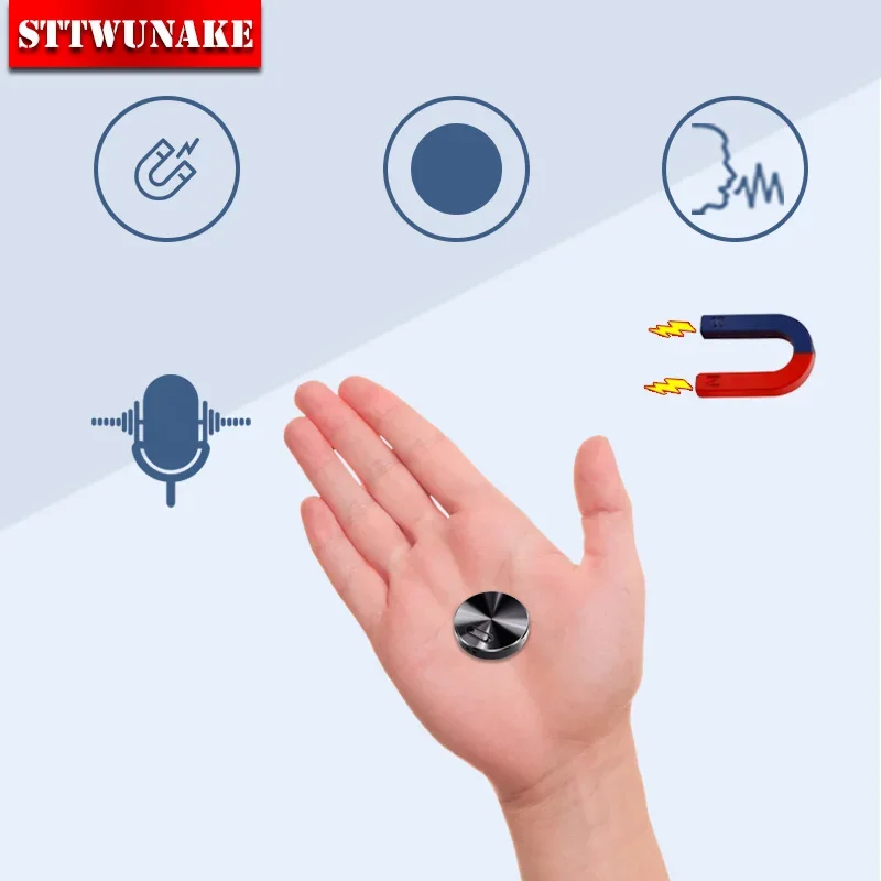 Eingebauter Magnet versteckt Spion Mini Sprach aktivierter