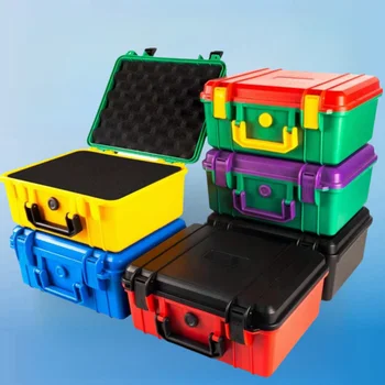 Multifunktionaler wasserabweisender und feuchtigkeitsbeständiger Werkzeugkasten mit Schwammschutz, tragbare