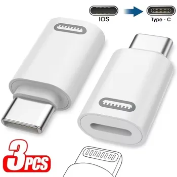 IOS zu USB C Schnellladeadapter Lightning zu Typ C Adapter USB C Datenübertragungskonverter für IPhone 16 15