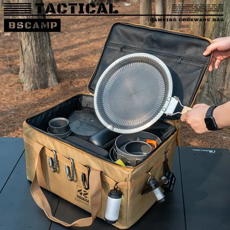 30-42L Taktische Camping Lagerung Tasche Isolierte Falten Box – Bild 4