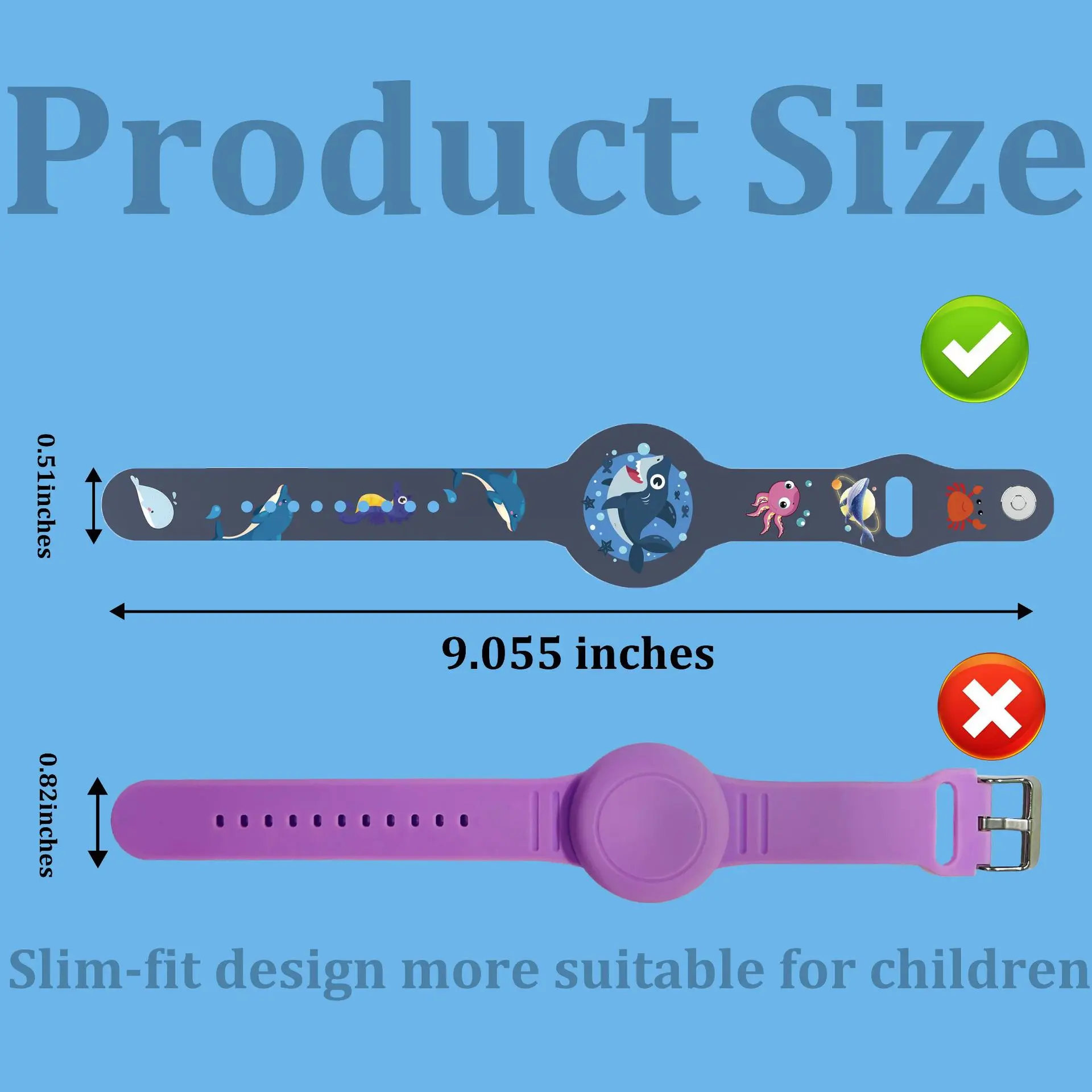 Airtag-Armband für Kinder-Halskette, bequemes, sicheres – Bild 4