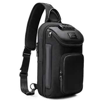 Umhängetasche Kleiner Rucksack Crossbody-Taschen für Männer Brusttasche Herren-Handtasche
