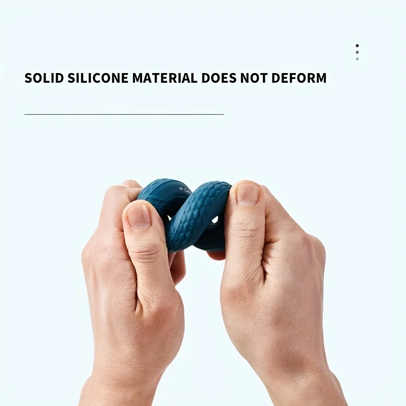 Handgriffring mit Karpalexpander aus Silikon, Fingerring für – Bild 5