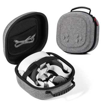 Hartschalen-Tragetasche, kompatibel mit Oculus Meta Quest 3S/Quest 3/Quest 2 VR-Headset