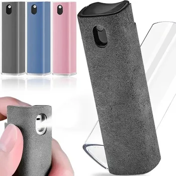 Mikrofaser-Bildschirmreiniger, Sprühflaschen-Set, Handy, iPad, Computer, Mikrofasertuch, zum Abwischen