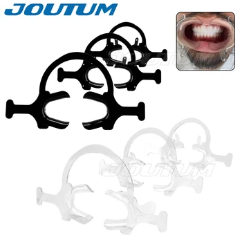 Dental Mund Opener Transparent Kieferorthopädische Wange Lip C Typ S/M/L Retractor mit Griff Professionelle