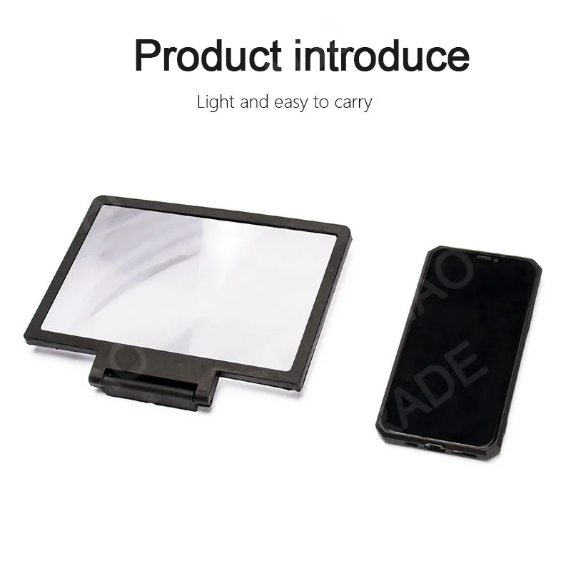 NEUE 3D Bildschirm Verstärker Handy HD Bildschirm Video Glas – Bild 6
