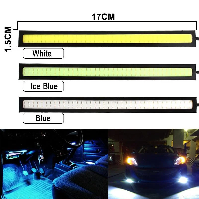 10PCS 17CM LED DRL Wasserdichte Fahren Tagfahrlicht Streifen – Bild 4