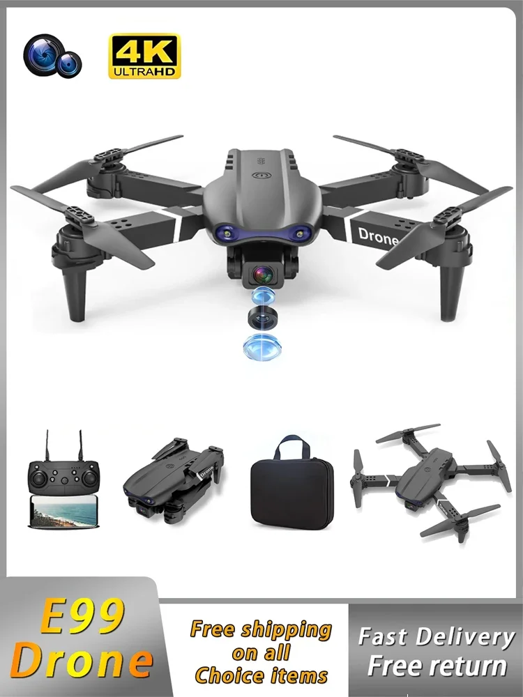 Höhe Fixierung E99 Folding Drone Quadcopter Fernbedienung – Bild 3