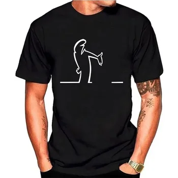 Sommer-T-Shirts für Männer, Balum La Linea, lustiges Grafik-T-Shirt, Baumwolle, bequem, Premium-T-Shirt