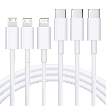 USB-C auf Lightning Kabel 20 W PD für iPhone, Schnellladen
