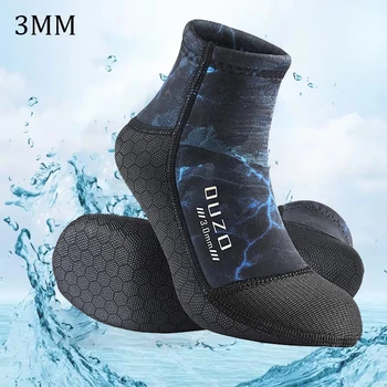 3mm Tauchen Neopren Socken Anti Slip Warm Kalt-proof Neoprenanzug Surfen Schnorcheln Wasser Sport Tauchen