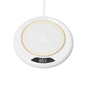 Thermostatischer Heizuntersetzer, USB-Heizuntersetzer für Zuhause, 3-Gang-Einstellung, Heizung, 55 Grad