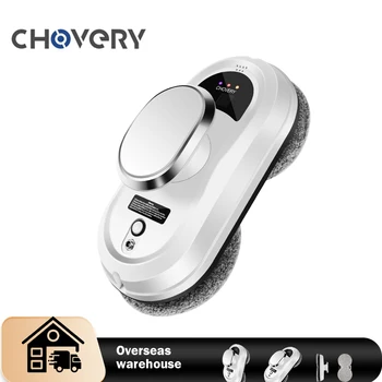 CHOVERY Roboter-Staubsauger, Fensterreinigungsroboter, Fensterreiniger, elektrisches Glas, L limpiacristales