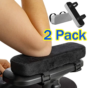 Bürostuhl-Armlehnenpolster, weiche PU-Schaumstoff-Armlehnen für Schreibtischstuhl, Gaming-Stuhl