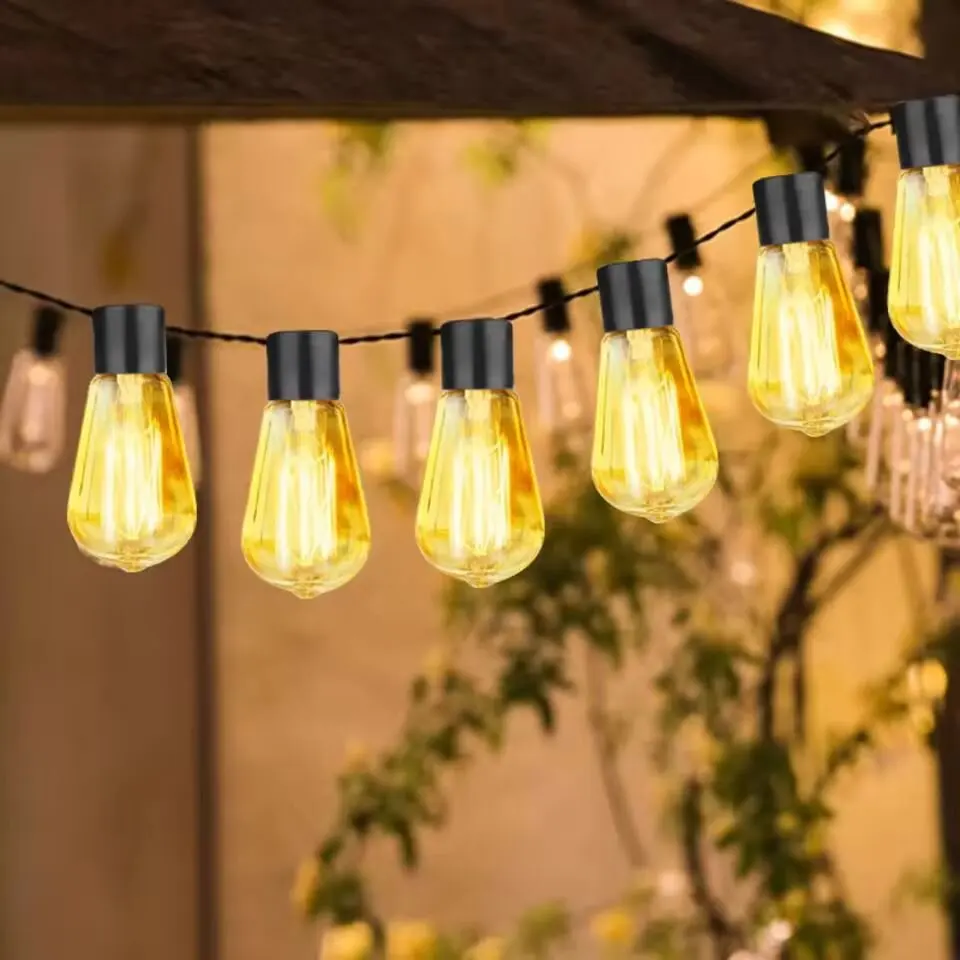 1PC Solarlampen Lichterketten, wasserdichte Gartenlampen für – Bild 3