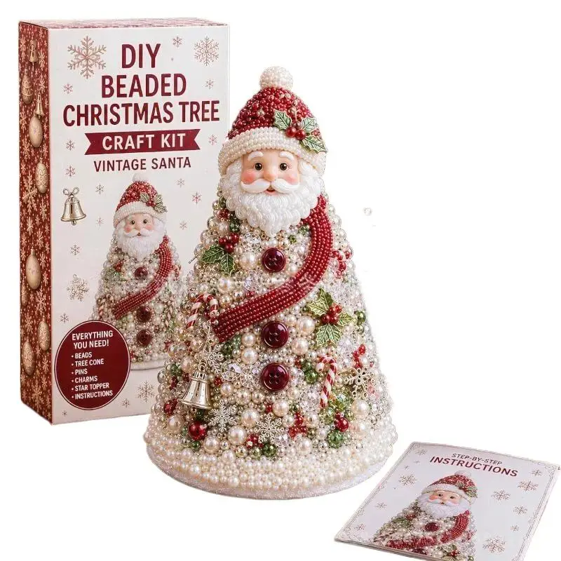 DIY Weihnachtsbaum-Bastelset mit Perlen, Pädagogisches – Bild 6