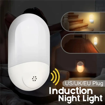 LED-Nachtlichter, automatisches Nachtlicht, Dämmerungssensor, Plug-and-Play-Nachtlicht für Kinder