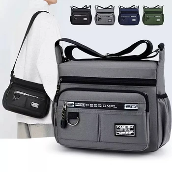 Herren-Umhängetasche, Einzel-Schultertasche, Große Kapazität, Pendler-Aufbewahrungstasche, Modische