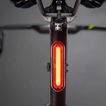 Radfahren Rücklicht Outdoor Highlight USB Lade Berg Led Warnung Fahrrad Lichter Rücklicht Fahrrad Zubehör