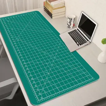 Schneide matte-weiß-auf-schwarz Mauspad Büro Gaming Laptop Schreibtisch matte Anime Mouse pad Gamer Tastatur
