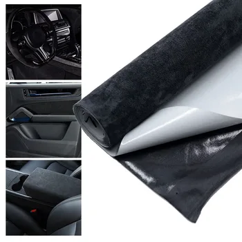 20 x 30 cm, 50 x 150 cm, Wildlederstoff, selbstklebendes Klebetuch für Auto-Innenraum-Modifikation