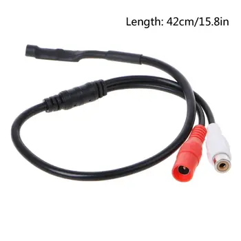 Hochempfindliches CCTV-Mikrofon Sicherheitsmikrofon für CCTV-Sicherheitsmonitor DVR