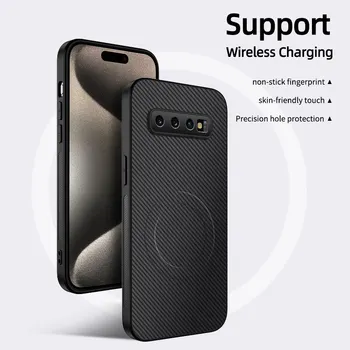 Samsung S10 Anti-Schock Magnetische Vollschutz-Hülle Für Samsung Galaxy S10 Plus Stoßfeste Panzer-Handyhülle