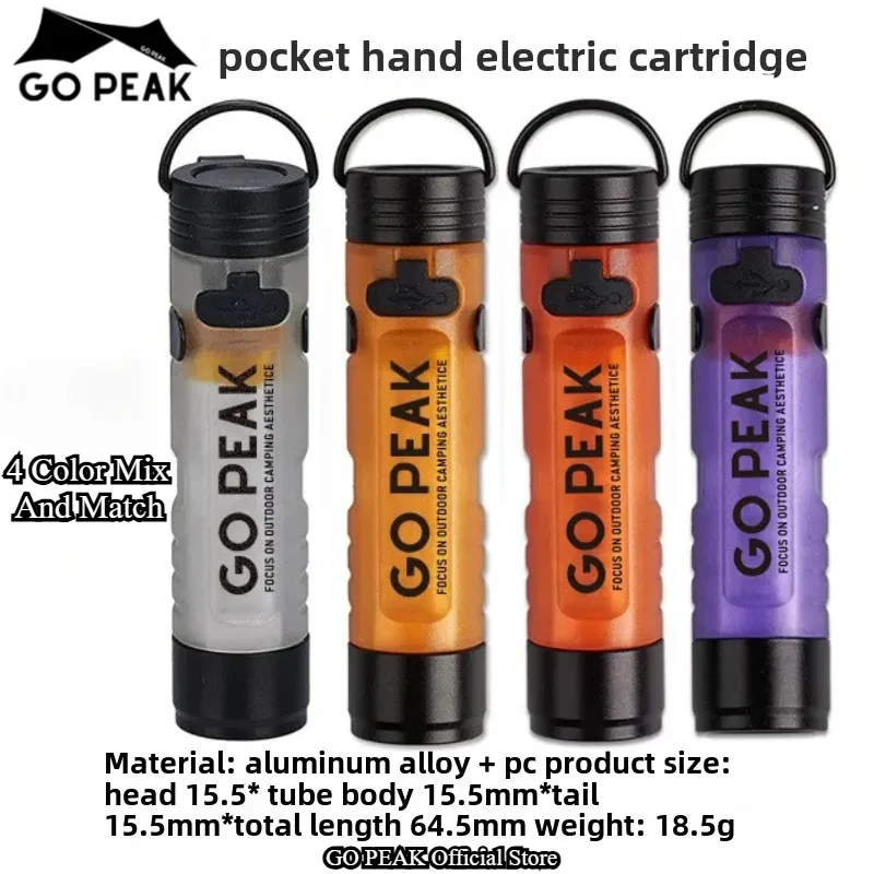 GOPEAK Taschen-Mini-Taschenlampe für den Außenbereich – Bild 4